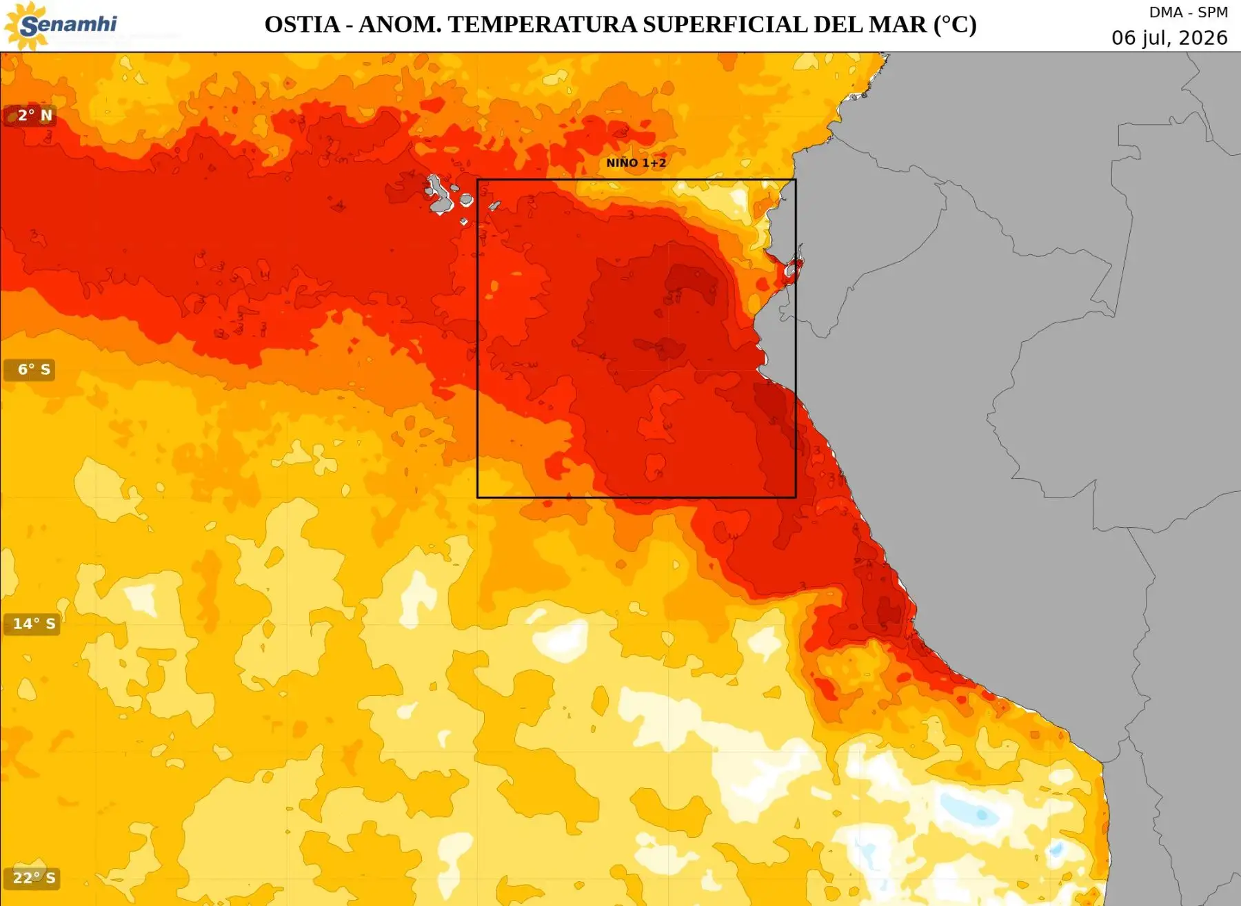 Enfen: El Niño Costero tendría magnitud "fuerte y extraordinaria" hasta el verano