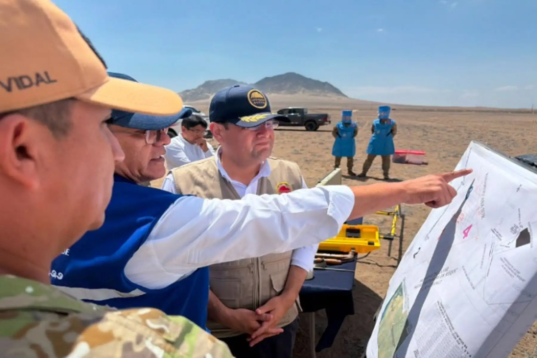 Visita del papa León: ministro de Defensa supervisa en Lambayeque acciones de seguridad
