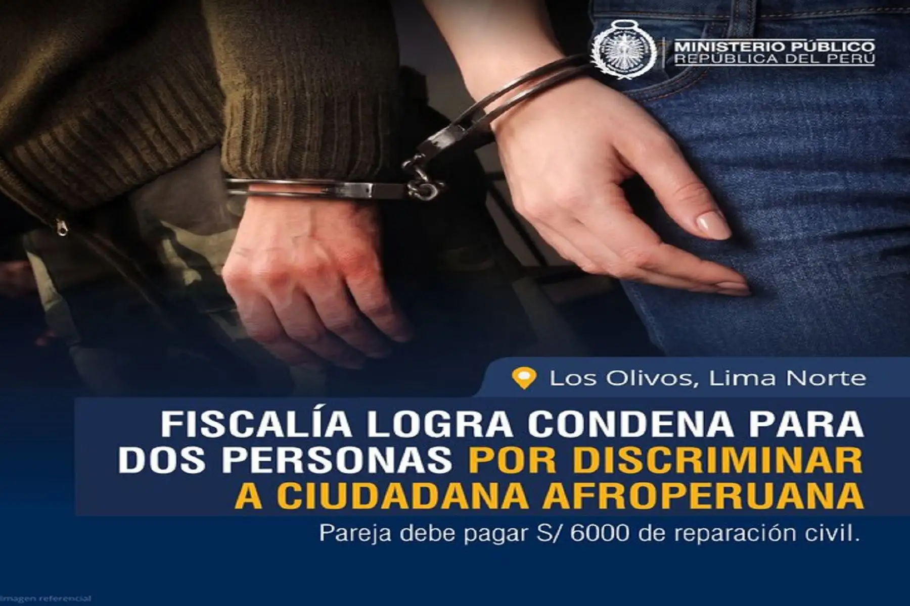 Condenan con dos años de cárcel y una reparación civil por discriminar a afroperuana