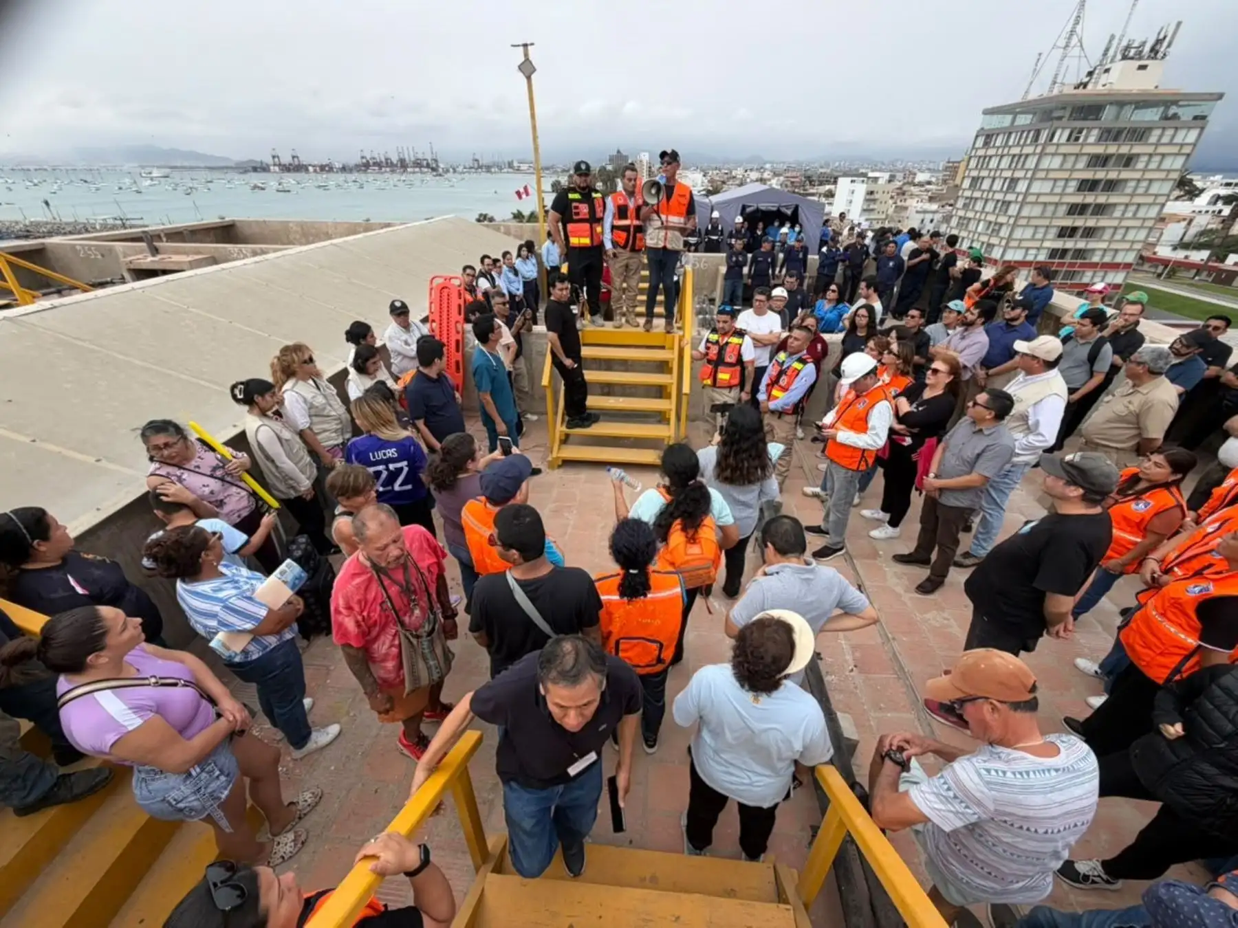 La Punta: alcalde pide evacuar a refugio ante eventual tsunami