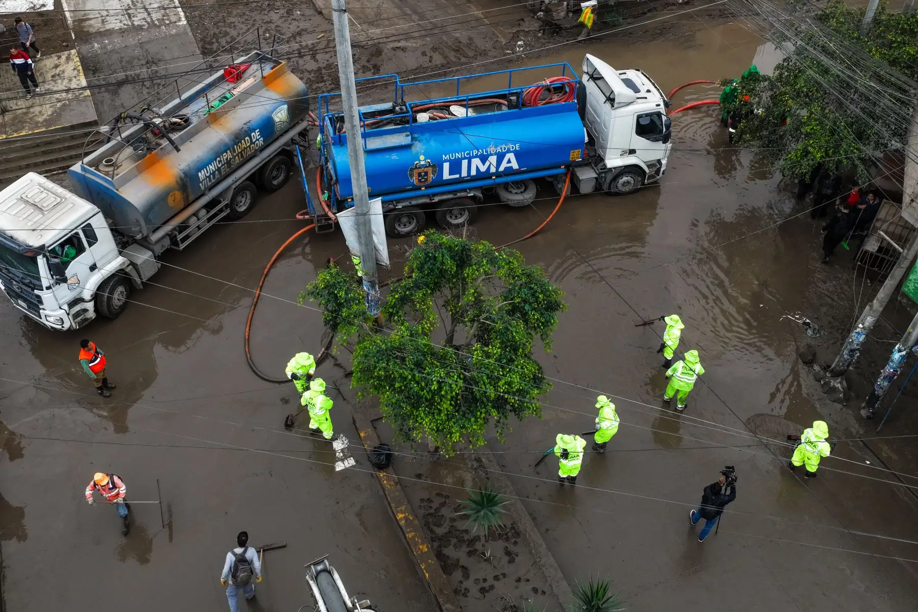 Lluvias seguirán hasta el 19: así amanecieron hoy Chorrillos, VMT, VES y SJM [fotos]