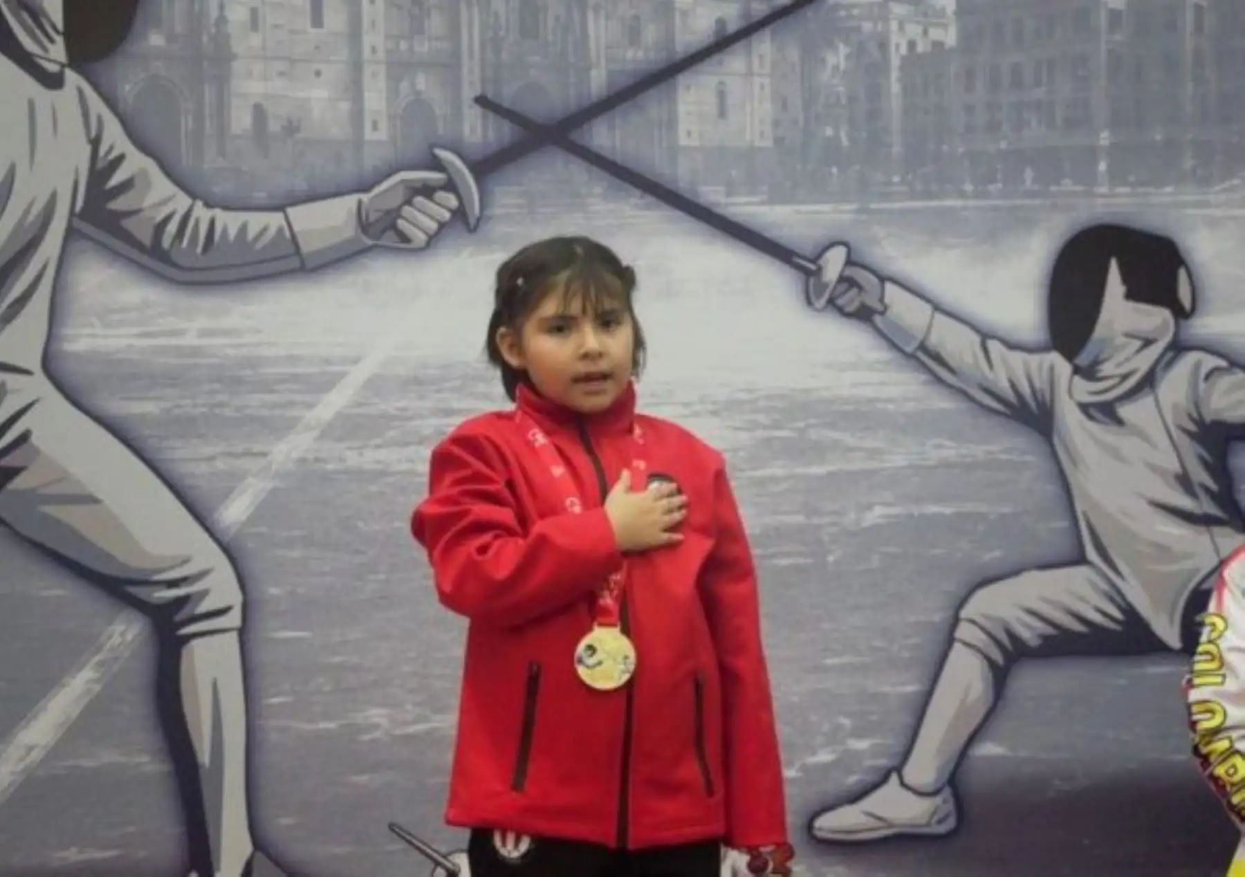 Perú celebra primer oro en Panamericanos Infantil y Veteranos de Esgrima Lima 2026