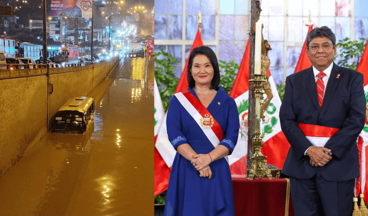 Ministro de Keiko Fujimori minimiza inundaciones en Lima: "Tampoco exageremos por un poco de agua en la rodilla"