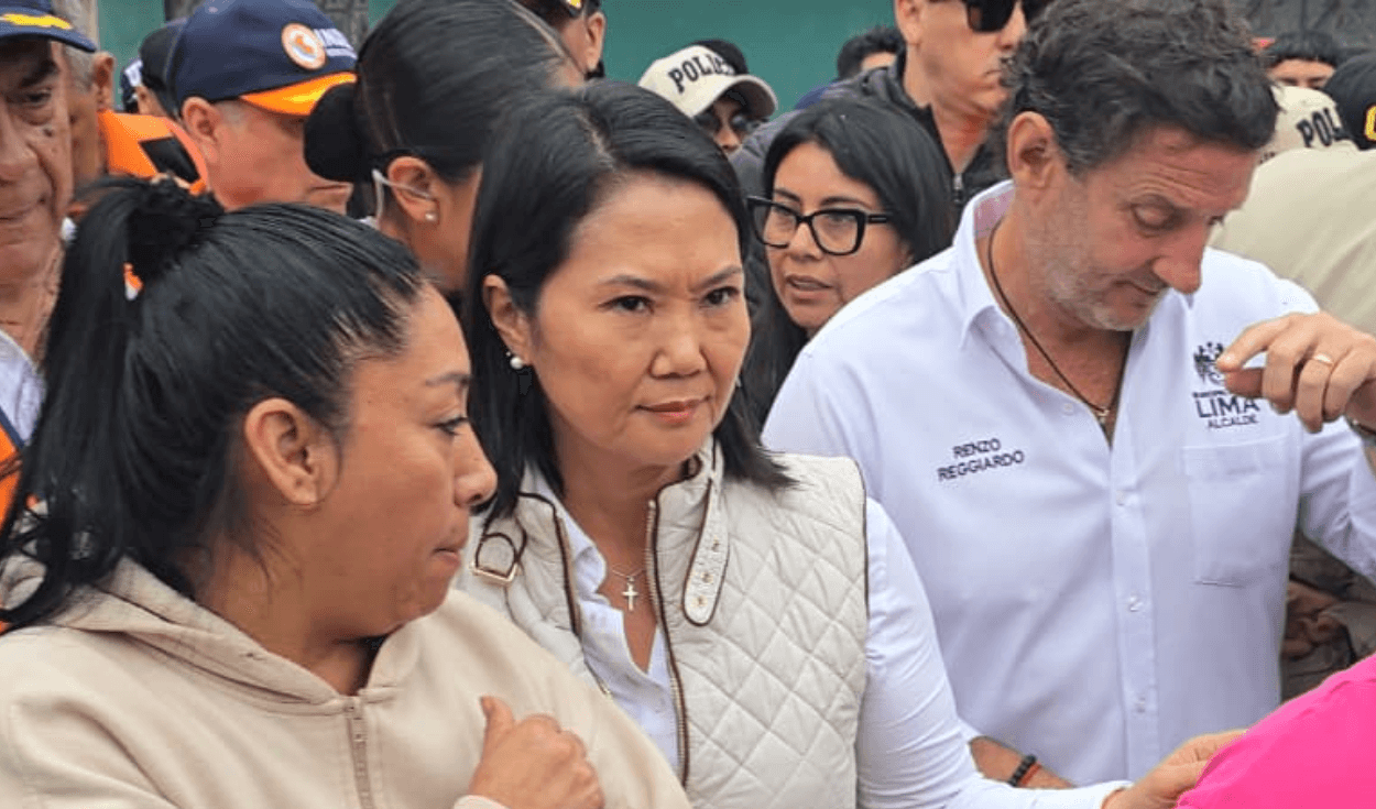 Keiko Fujimori en VES tras inundaciones: "Imagínense lo terrible que va a ser cuando lleguen las lluvias por El Niño"