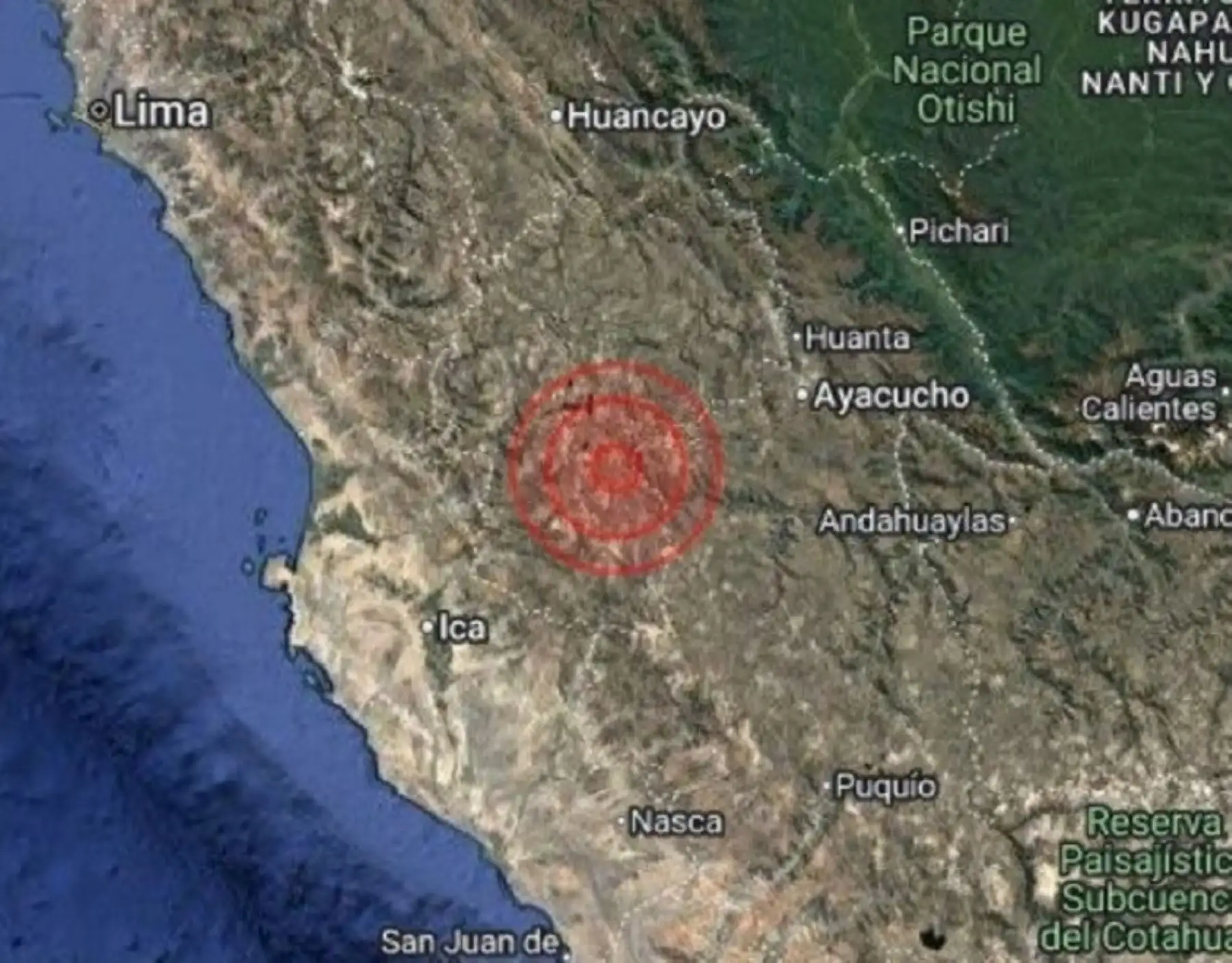Temblor en Perú hoy: sismo de magnitud 4.0 se registró esta noche en Huancavelica