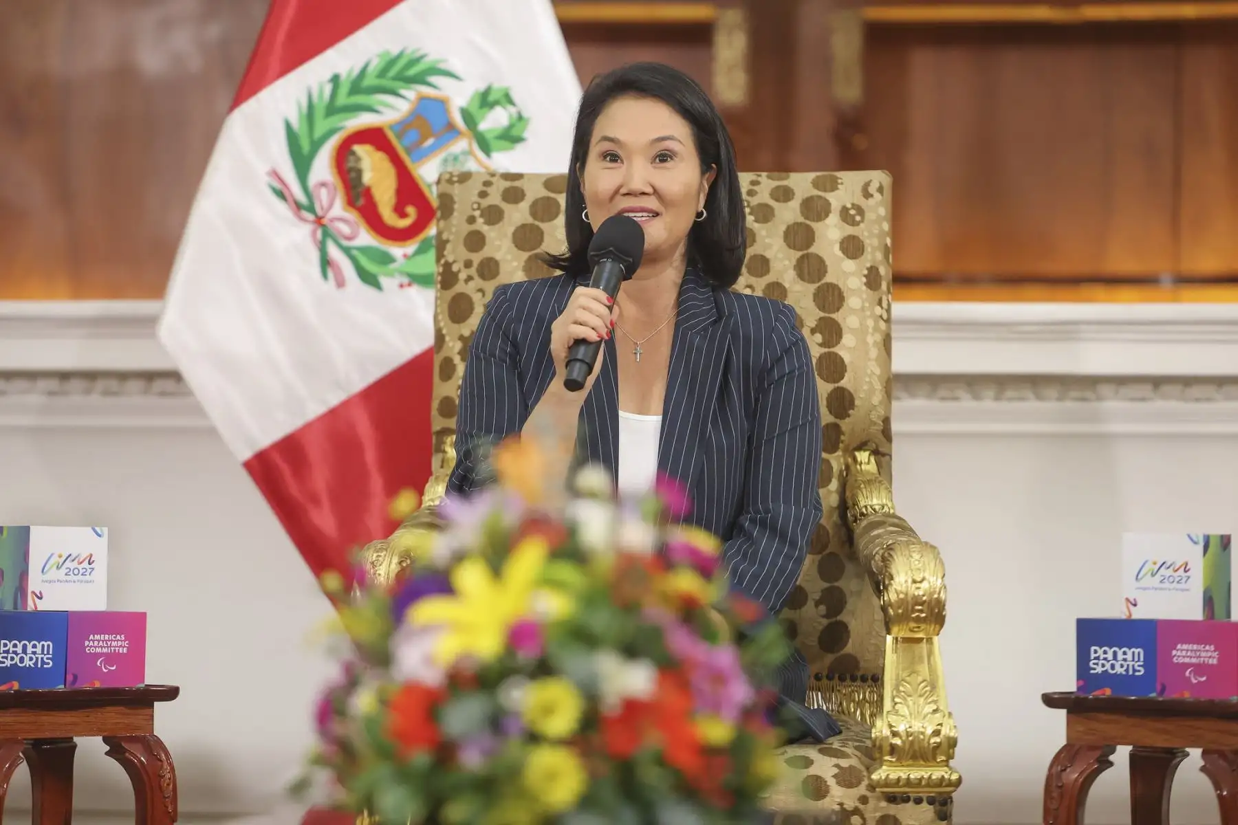 Presidenta Keiko Fujimori anuncia subsidio focalizado a los combustibles