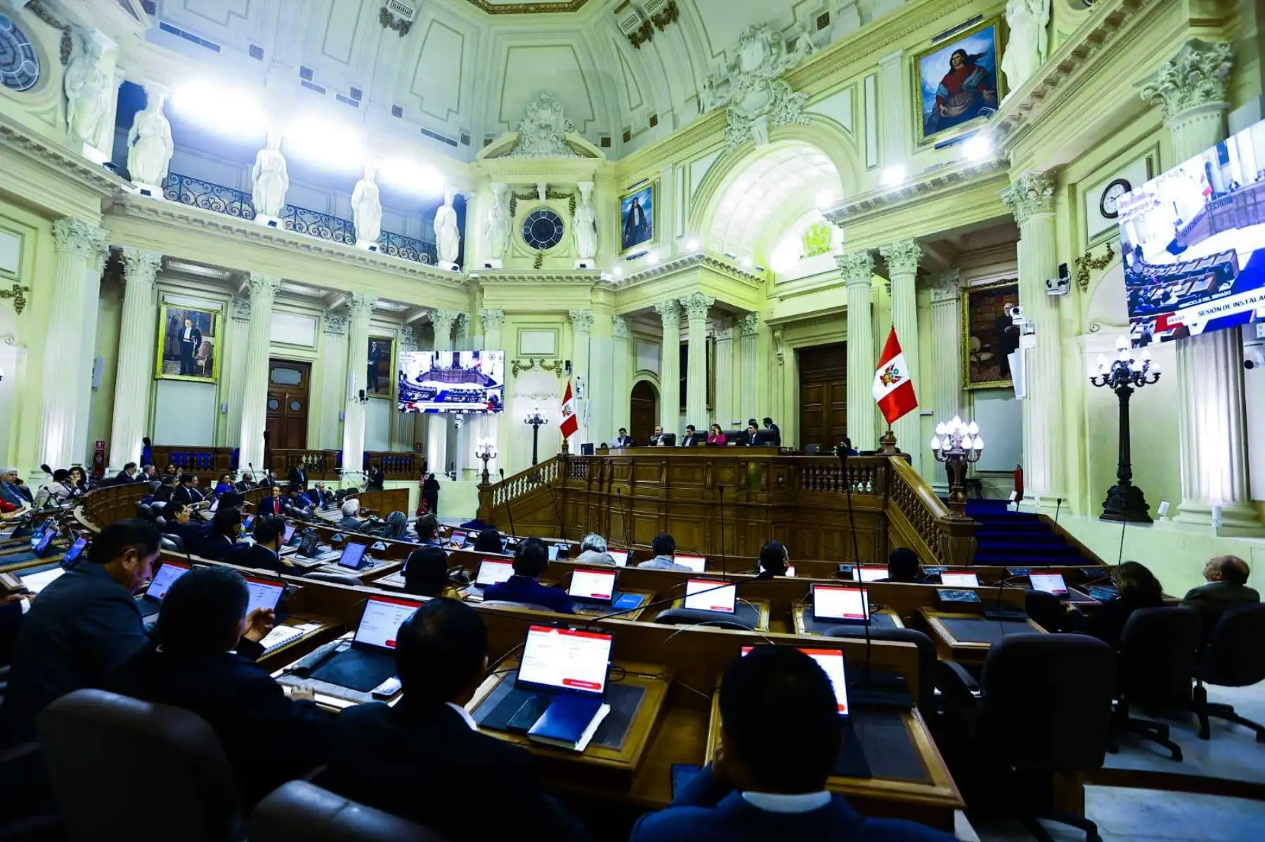 Congreso: conoce qué comisiones del Senado se instalaron hoy y quiénes las presiden