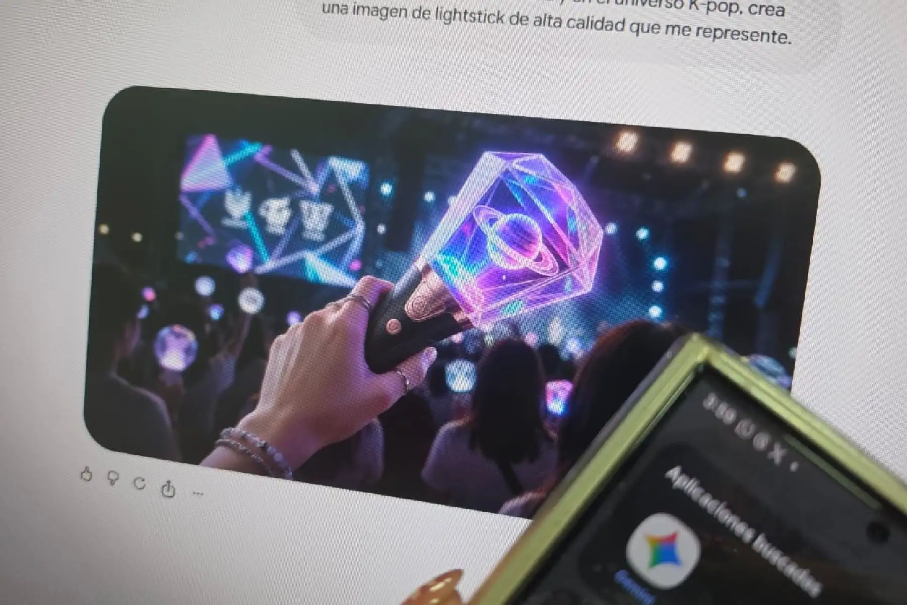 Día del K-pop: crea un lightstick basado en tu personalidad con Google Gemini