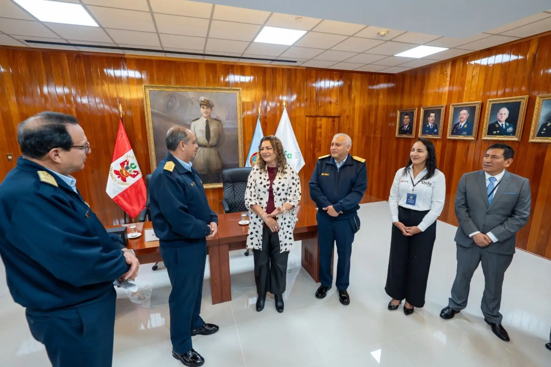OEFA y Fuerza Aérea unen capacidades para fortalecer la fiscalización ambiental