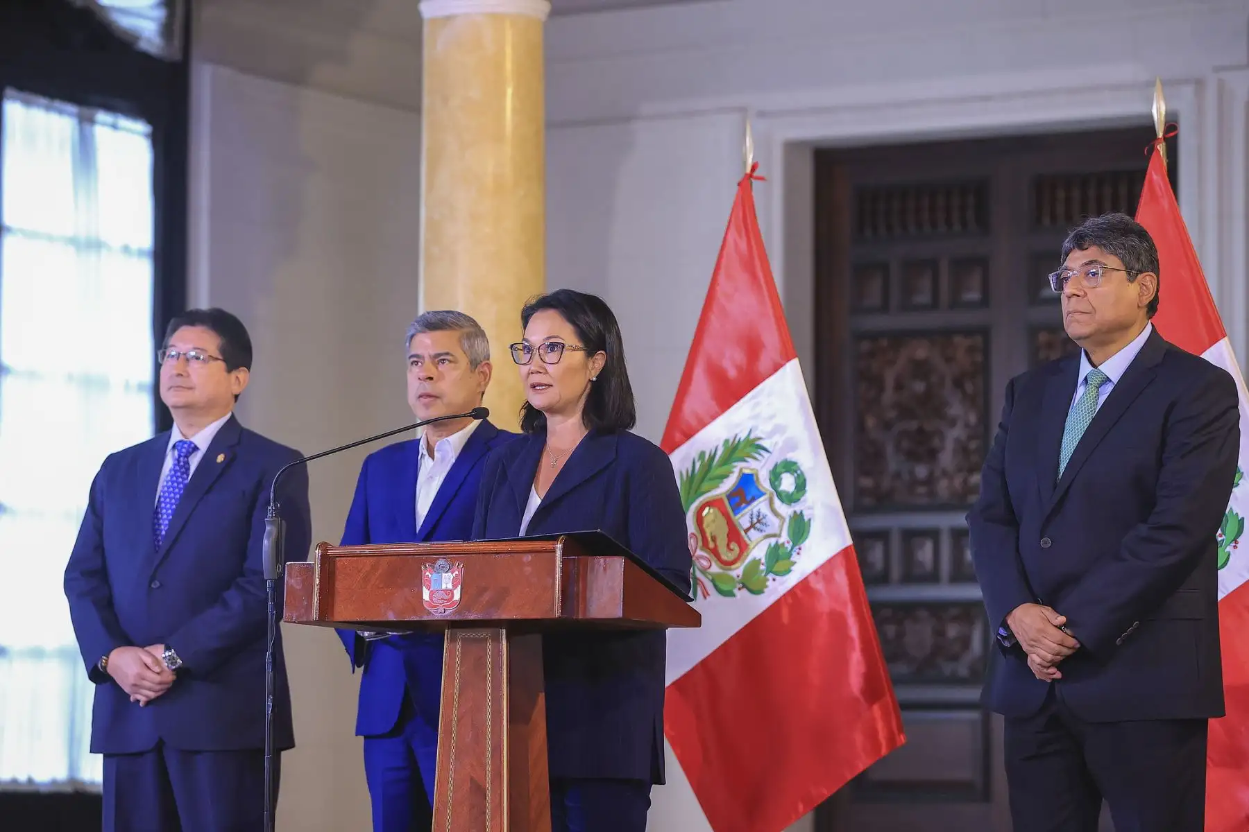 Presidenta Keiko Fujimori lidera II Simulacro Nacional Multipeligro 2026