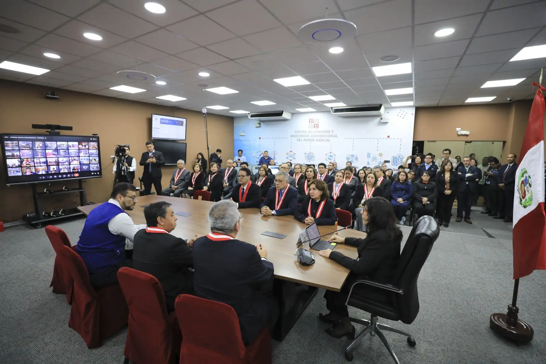 Poder Judicial inició con campanazo jornada extraordinaria de descarga procesal