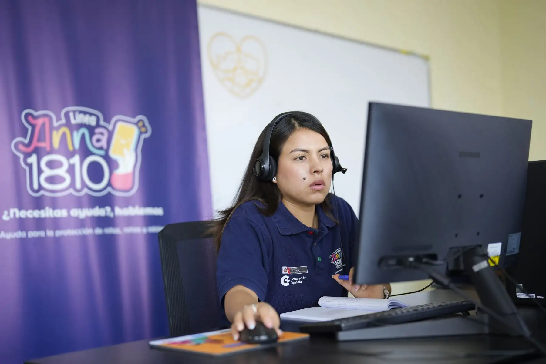 Línea ANNA atendió a más de 9 mil niñas, niños y adolescentes en situación de riesgo